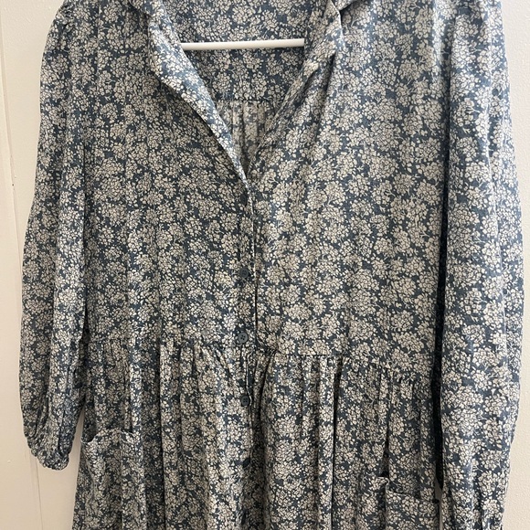 Neuflora Anniston Dress - Dusty Blue - Picture 2 of 4